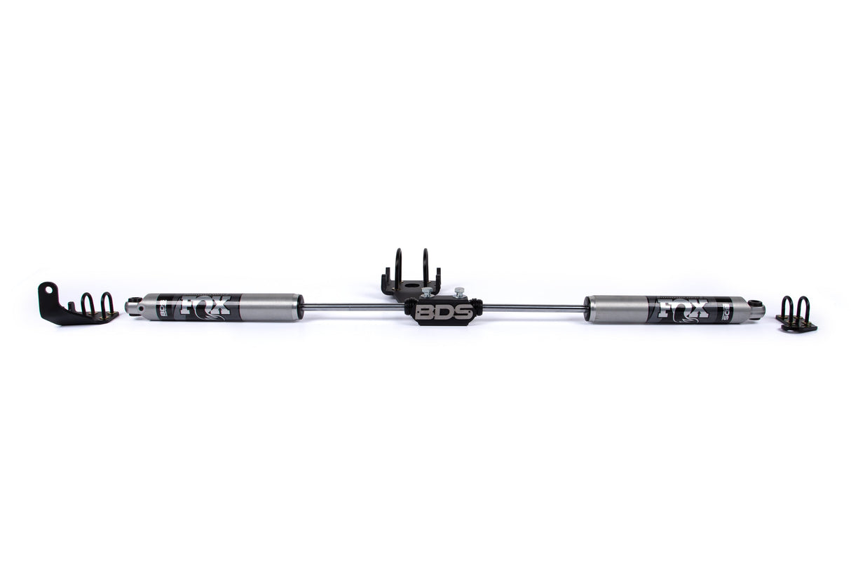 Dual Steering Stabilizer Kit w/ FOX 2.0 Performance Shocks | Dodge Ram 1500 (94-01) and 2500 (94-02) 4WD BDS Suspension