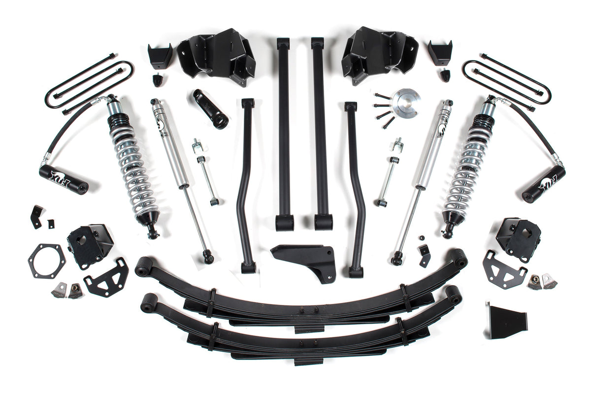 8 Inch Lift Kit | Long Arm & FOX 2.5 Coil-Over Conversion | Dodge Ram 2500/3500 (2008) 4WD | Diesel