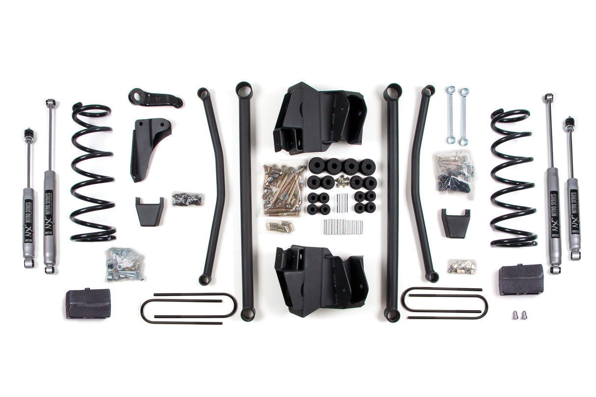 4 Inch Lift Kit | Long Arm | Dodge Ram 2500 Power Wagon (2008) 4WD | Gas BDS Suspension