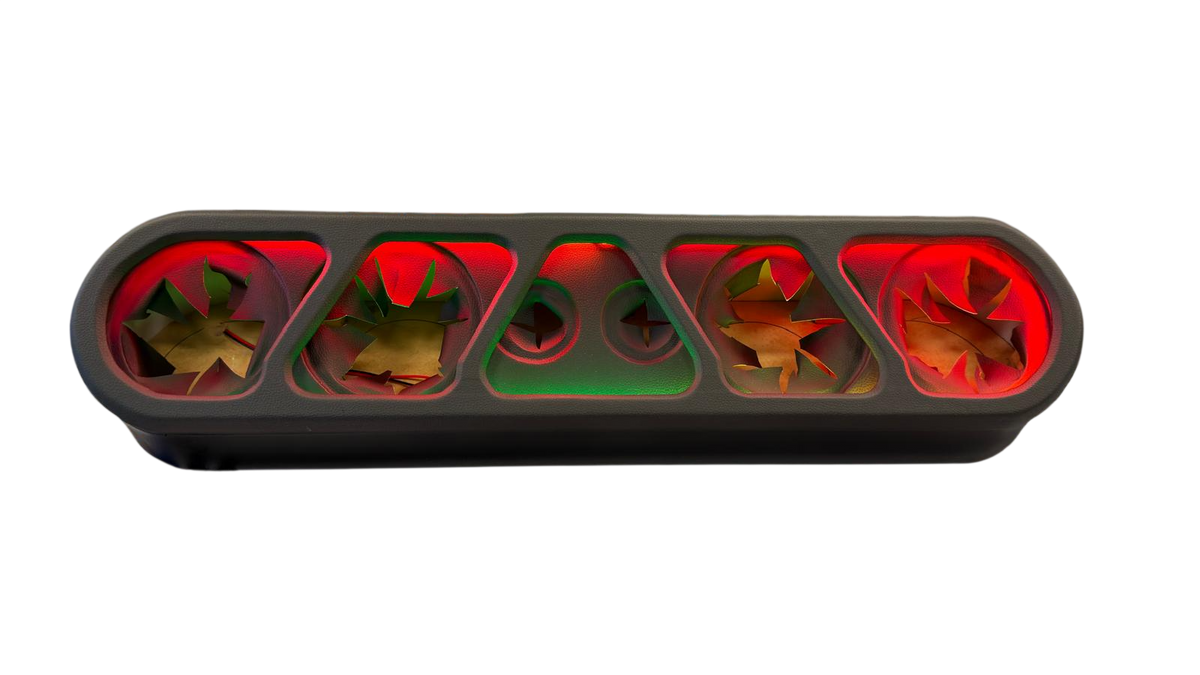 6.5" Speaker Rack Enclosure w/ Beauty Panel & LEDs