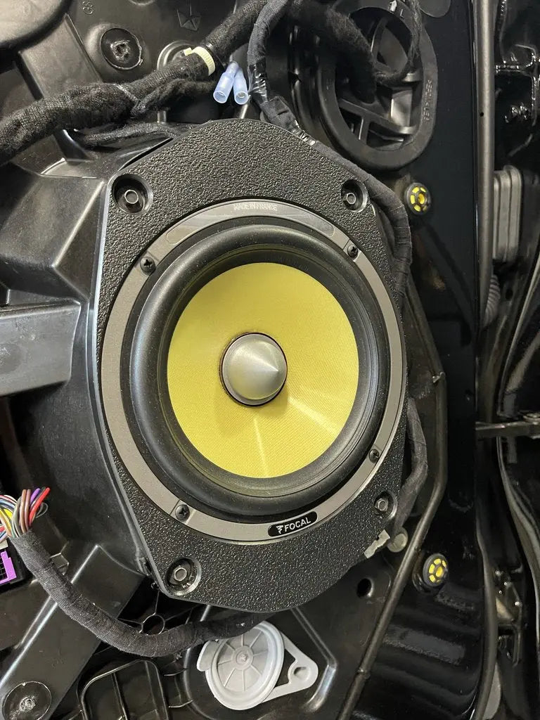Dodge, Chrysler & Jeep 6x9 to 6.5-inch Speaker Adapters | CNC-Machined Size Converter Ten87 Design
