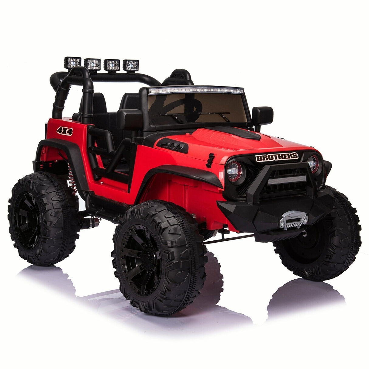 Bluetooth Remote Control 24V Electric Kids Ride On Jeep with USB - Made in the USA