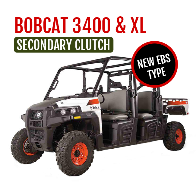Bobcat 3400 & XL UV34 Secondary Clutch (2010-2020) EBS upgrade Harvey's ATV Parts