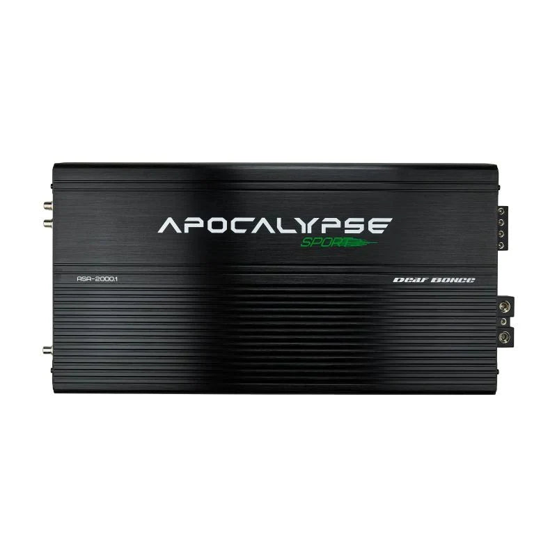 Deaf Bonce Apocalypse ASA-2000.1 2000W RMS Monoblock Amplifier