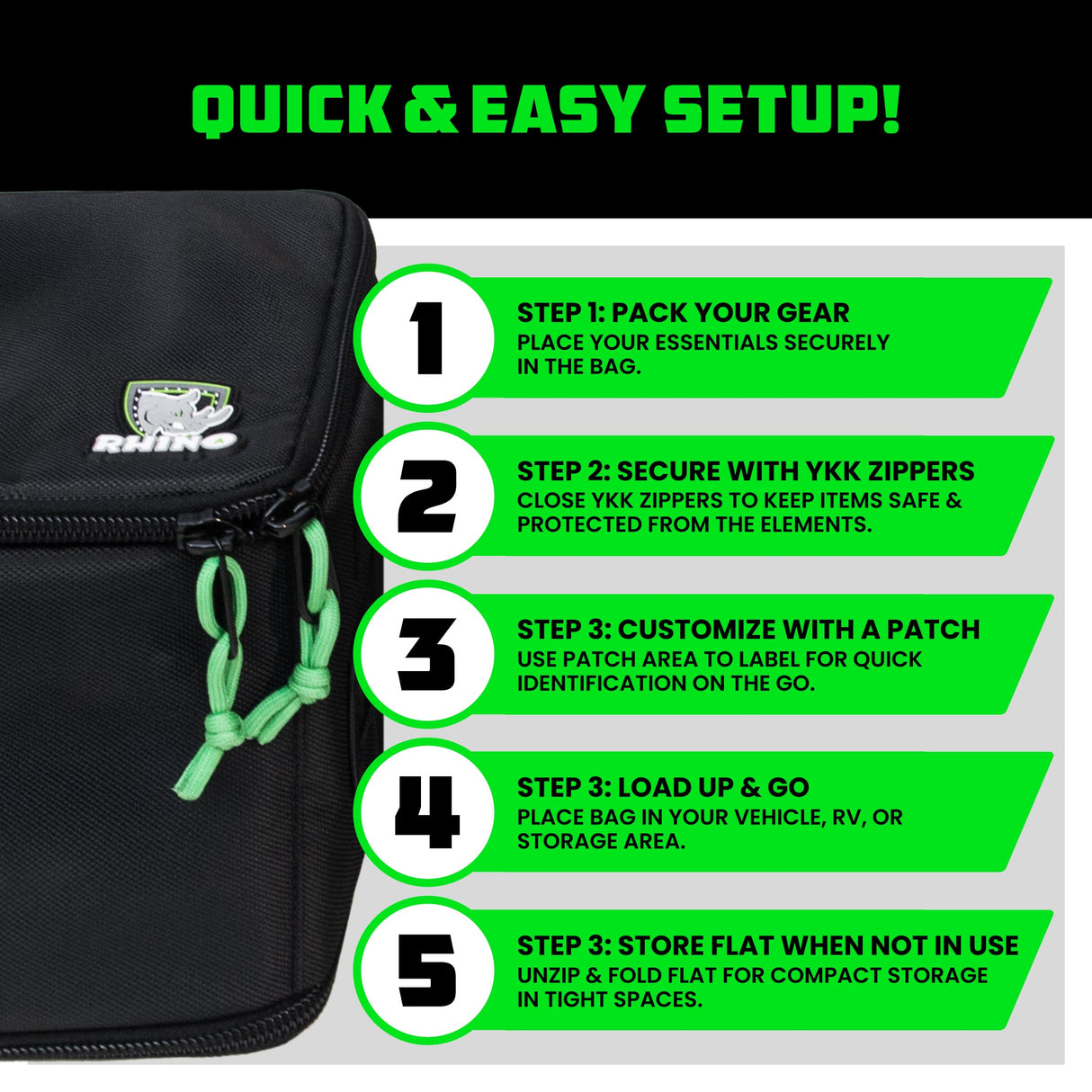 Soft-Sided Overland Storage Bags