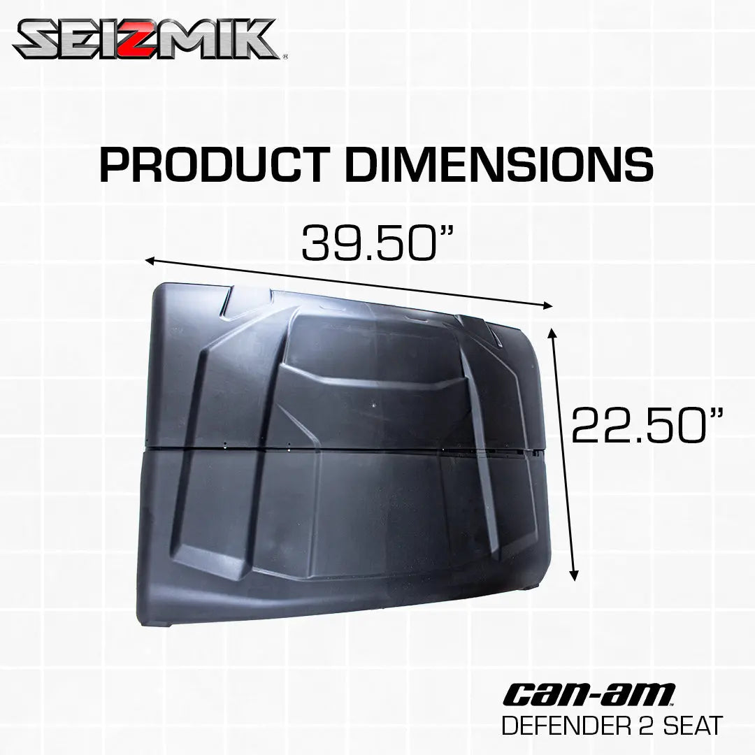 Seizmik 81-20103 Roof Kit Can-Am Defender - dimensions diagram
