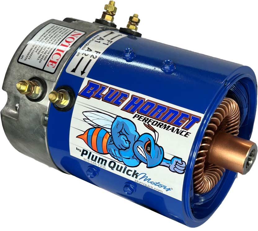 Club Car Sepex/IQ Electric Golf Cart Motor - 48V 11.7HP 28-32MPH (Executioner)