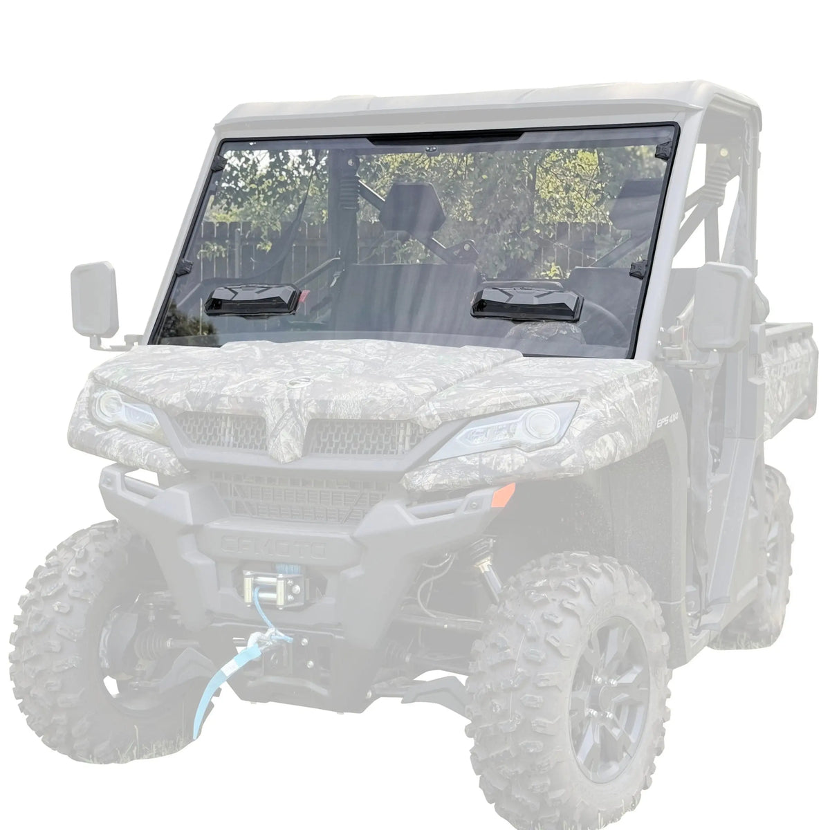 Seizmik 50-55329KIT windshield, CFMOTO UForce 1000 - application view