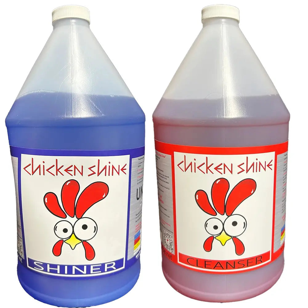 Gallon Chicken Shine Clean & Protect Combo | Complete UTV Wash Kit Chicken Shine