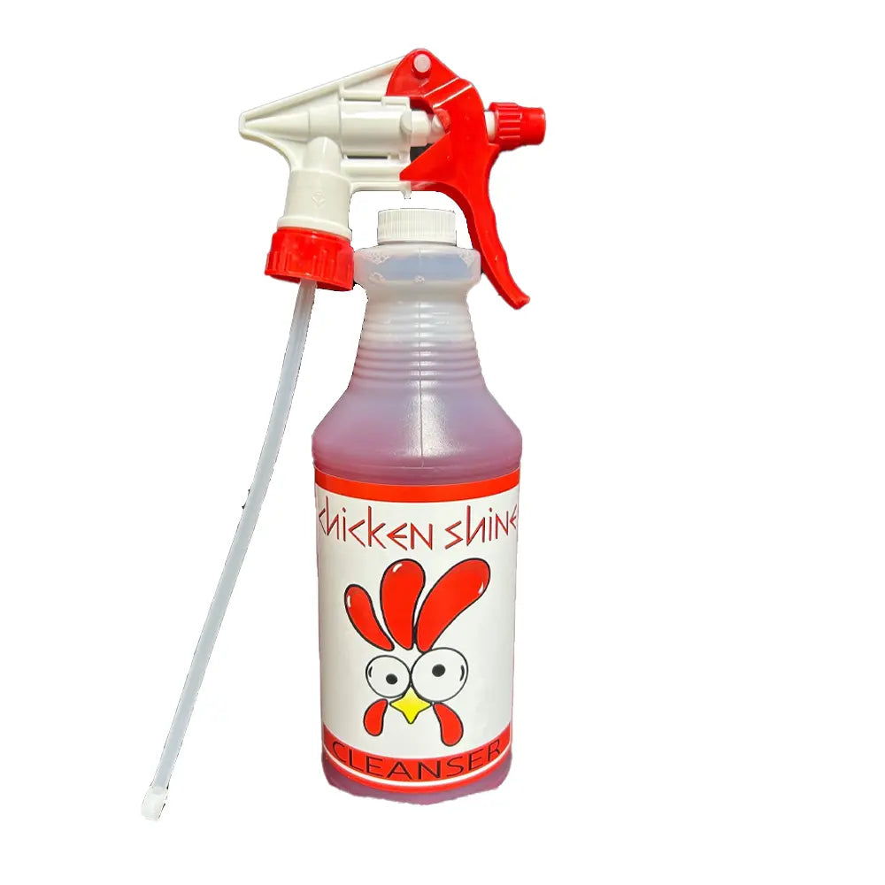 Chicken Shine Cleanser Ready-to-Use Spray Bottle (Quart Size) Chicken Shine