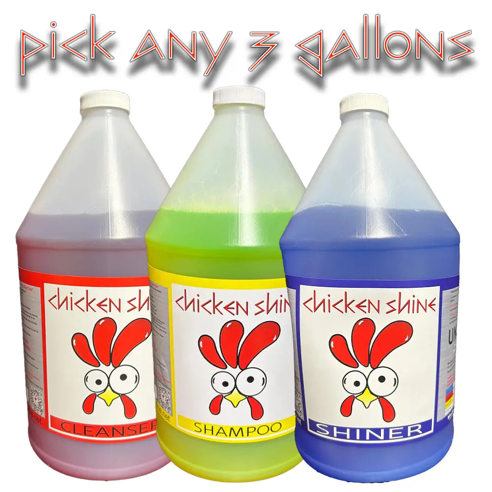 Build Your Own Bundle (BYOB) - 3 Gallons Chicken Shine
