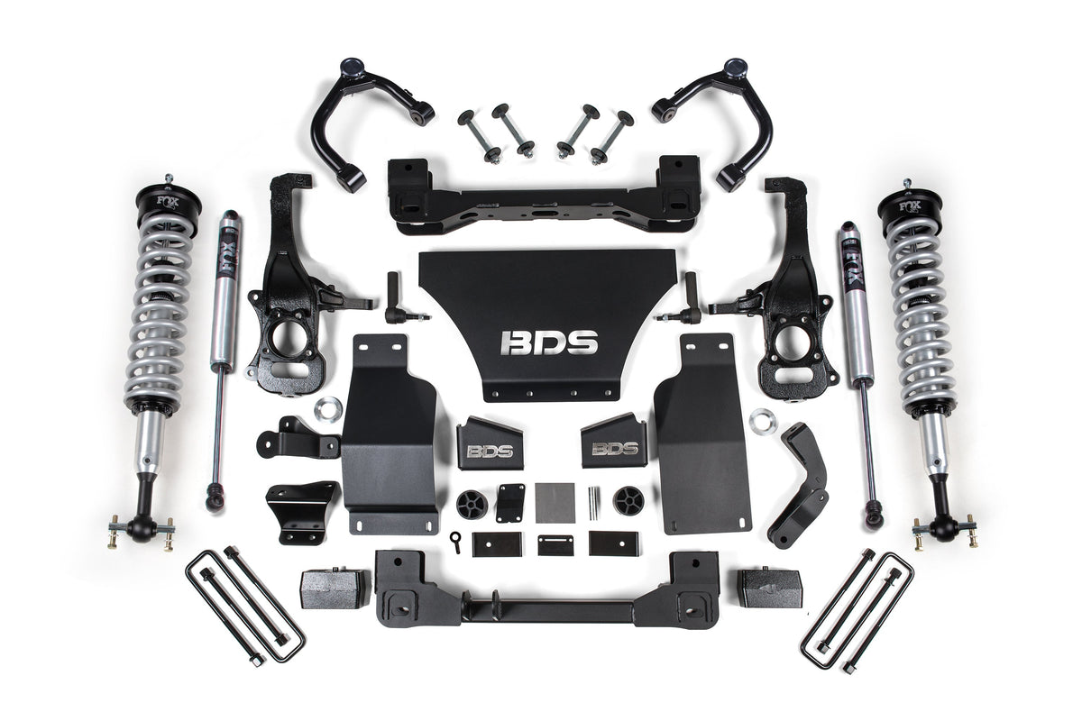 4 Inch Lift Kit | FOX Coil-Over | Chevy Trail Boss or GMC AT4 1500 (20-26) 4WD | Diesel