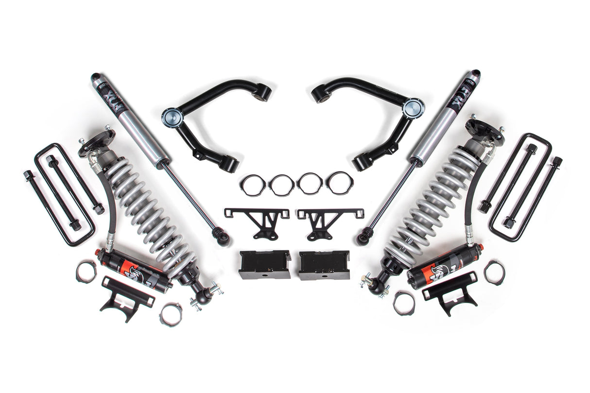 3 Inch Lift Kit | FOX 2.5 Performance Elite Coilover | Chevy Silverado or GMC Sierra 1500 (07-18) 4WD BDS Suspension