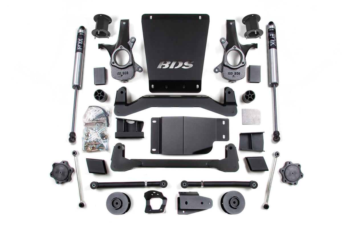 4.5 Inch Lift Kit | Chevy/GMC Avalanche, Suburban, Tahoe, or Yukon 1500 (07-14) 4WD BDS Suspension