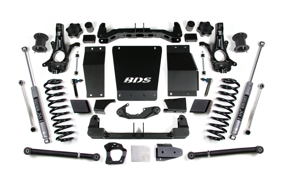 6.5 Inch Lift Kit | Chevy/GMC Avalanche, Suburban, Tahoe, or Yukon 1500 (15-20) 4WD