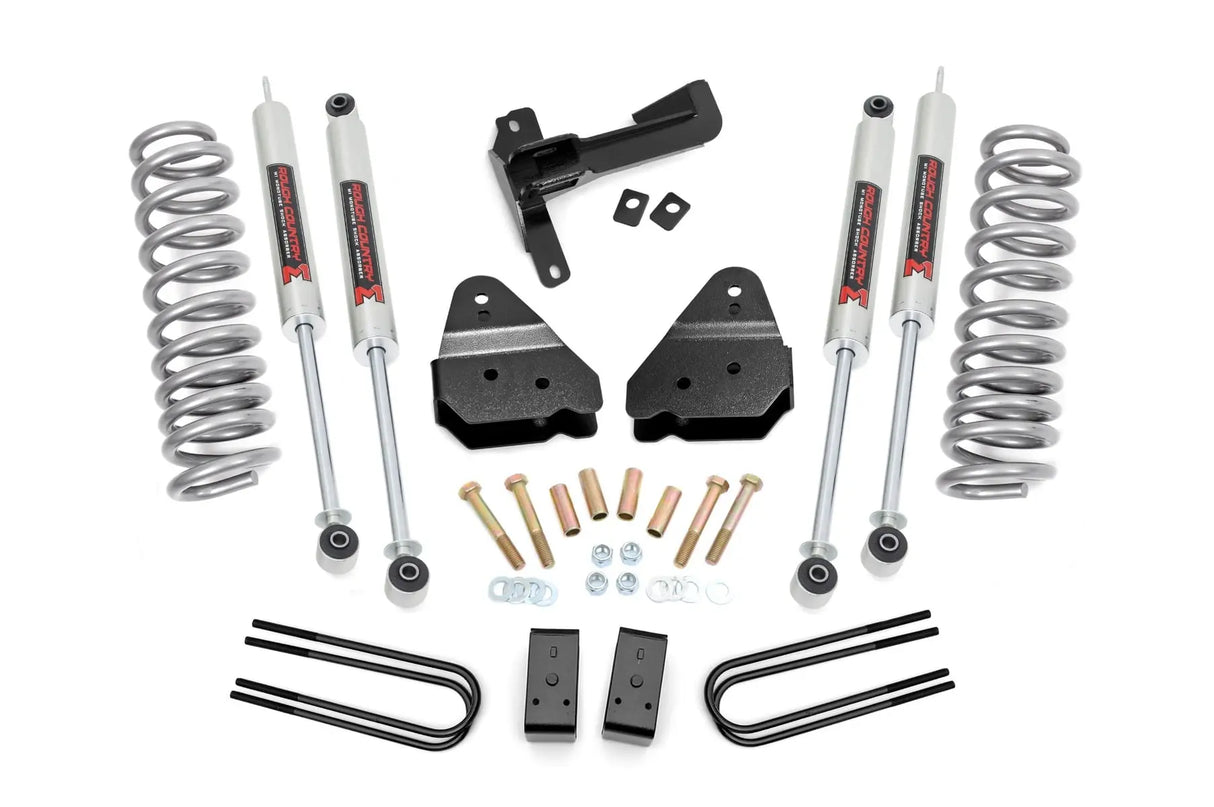 Rough Country 3 Inch Lift Kit N3 Front Diesel Coils Ford F-250 Super Duty 4WD 2017-2022 50221