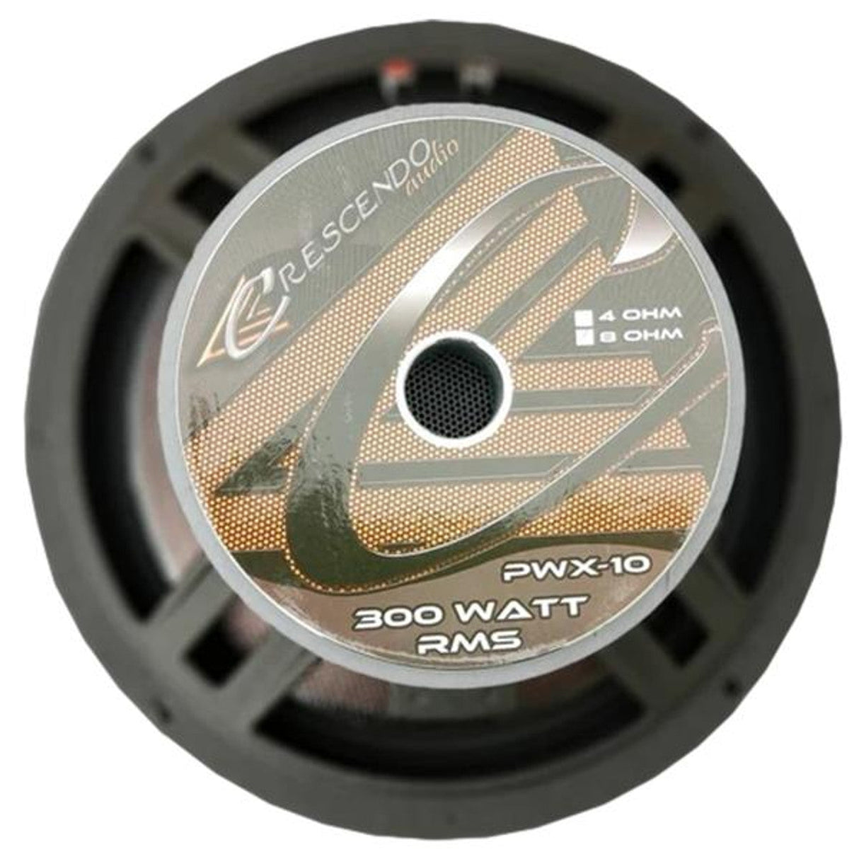 Crescendo Audio PWX-10 10" 300W RMS Midbass Speakers 4 Ohm (Single)