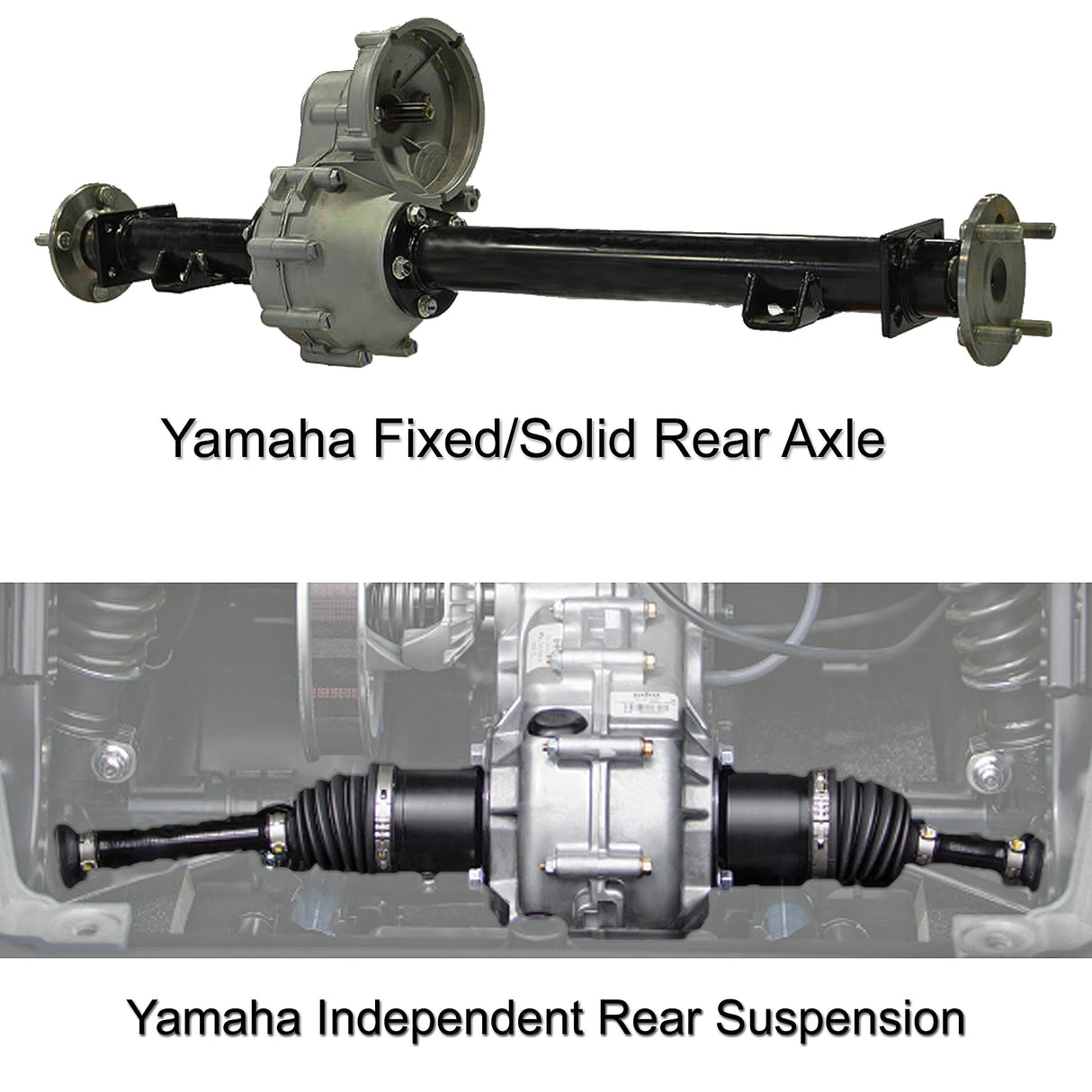 Madjax 4" King XD Lift Kit for Yamaha G29/Drive/Drive2 with Solid rear axle