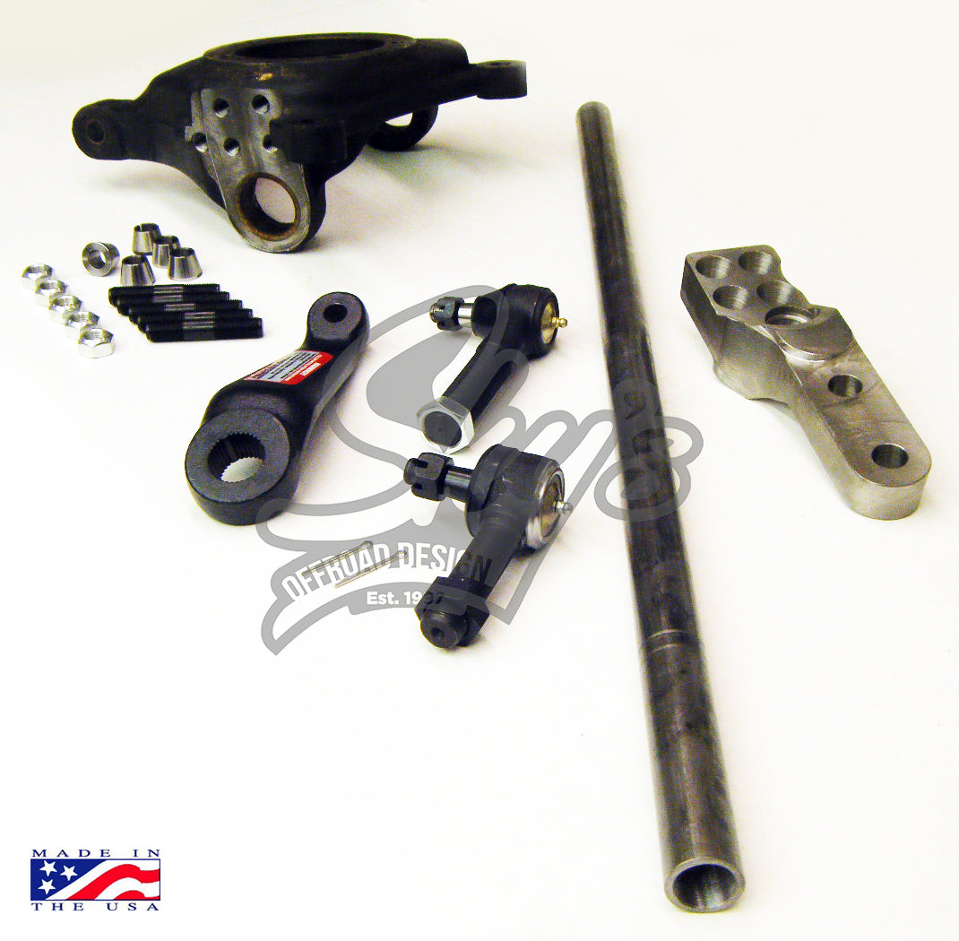 Dana 60 Ball Joint Crossover Steering Conversion - 1992-1997 Ford F-Series Sky's Offroad Design