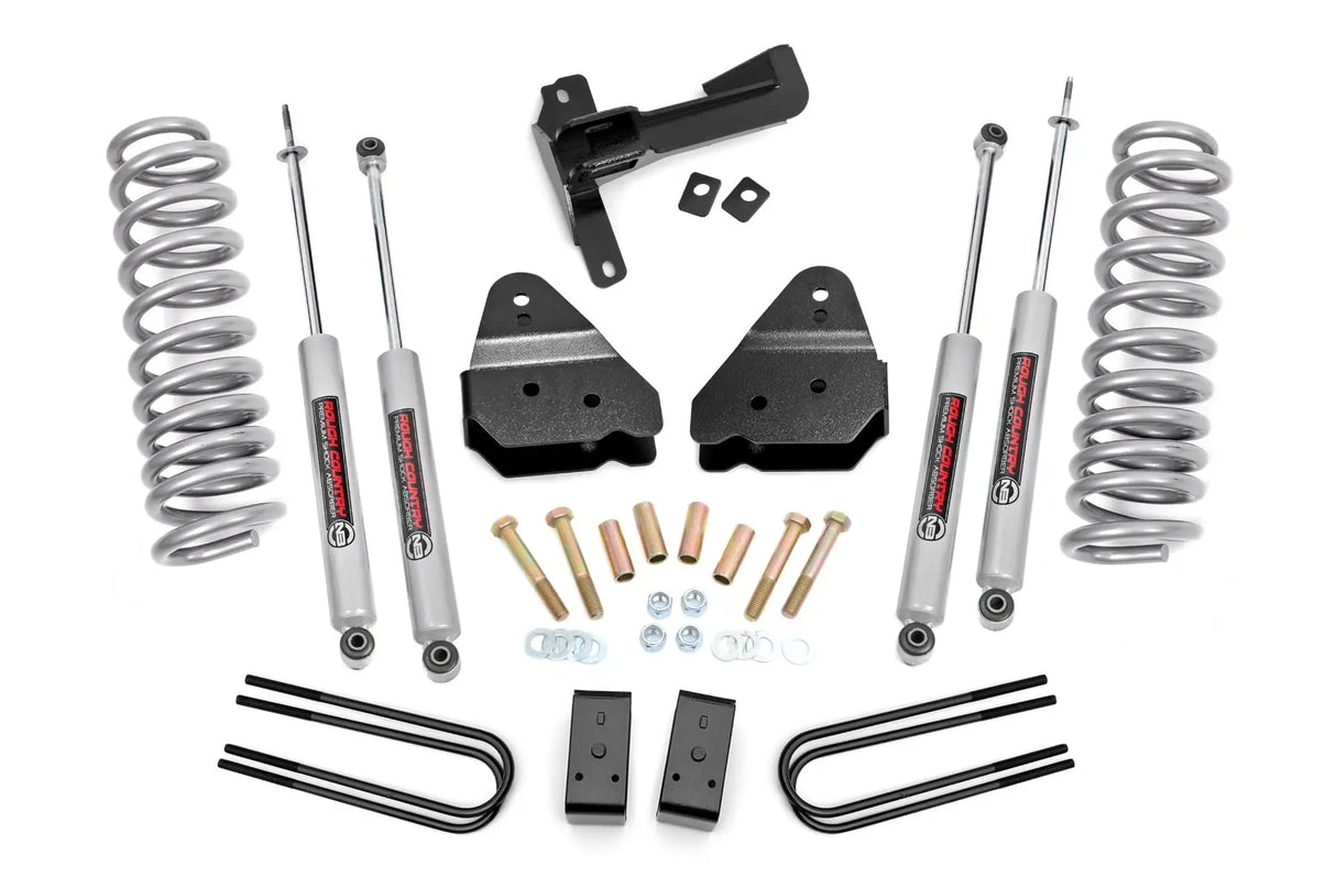 Rough Country 3 Inch Lift Kit N3 Front Diesel Coils Ford F-250 Super Duty 4WD 2017-2022 50221