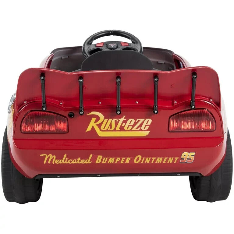 Disney Pixar CARS 6V Battery-Powered Ride On 4 Wheeler for Kids - Fun Toy for Boys and Girls