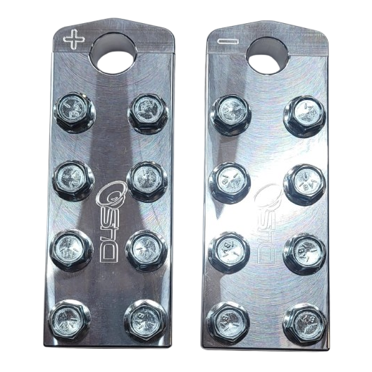 Down4Sound 8 Spot - D4S SAE Battery Distro Block - 1/0 AWG input (Lug Style) Pair Down4Sound