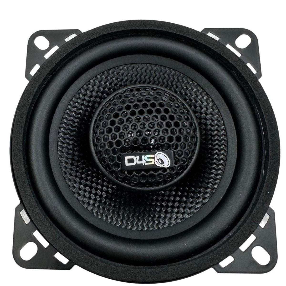 Down4Sound CFXT4 4" 130W RMS Coaxial Speakers (Pair)