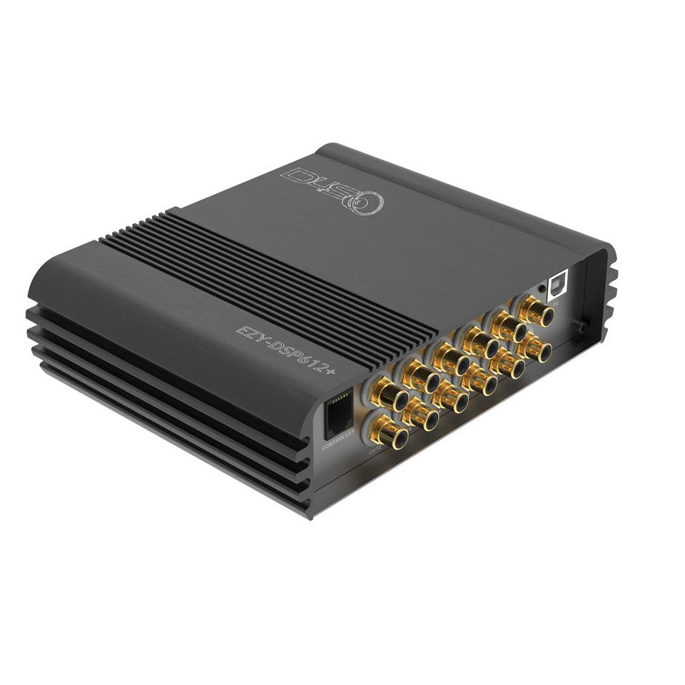 Down4Sound EZY DSP612+ All-in-One Hi/Low Level Car DSP 6-in-12 Out Down4Sound