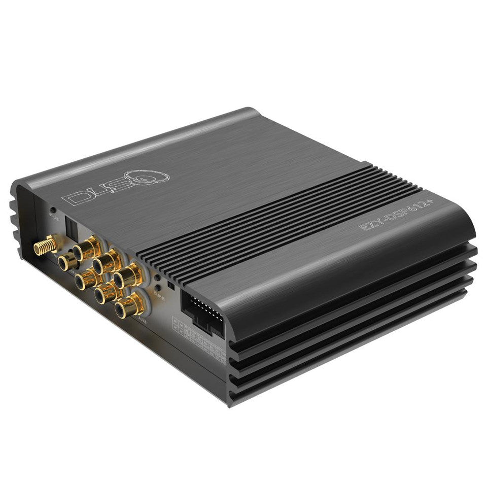 Down4Sound EZY DSP612+ All-in-One Hi/Low Level Car DSP 6-in-12 Out Down4Sound