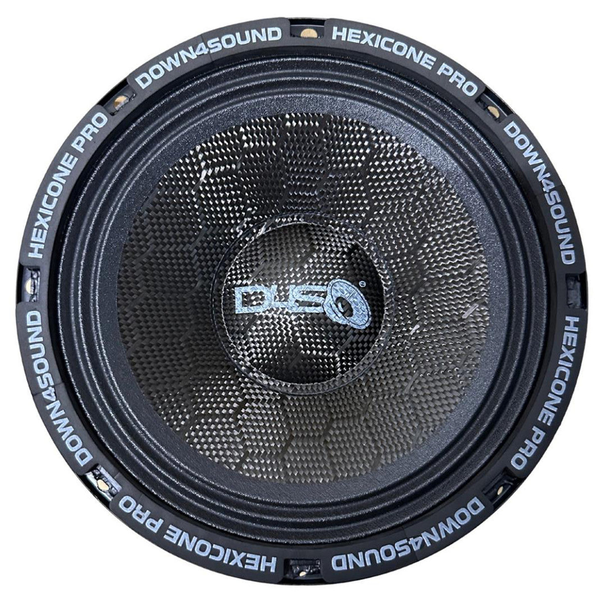Down4Sound Hexicone PRO 80 SS4 All SZN - 8" Carbon Fiber Pro Audio Speaker - 275W RMS (Single) Down4Sound