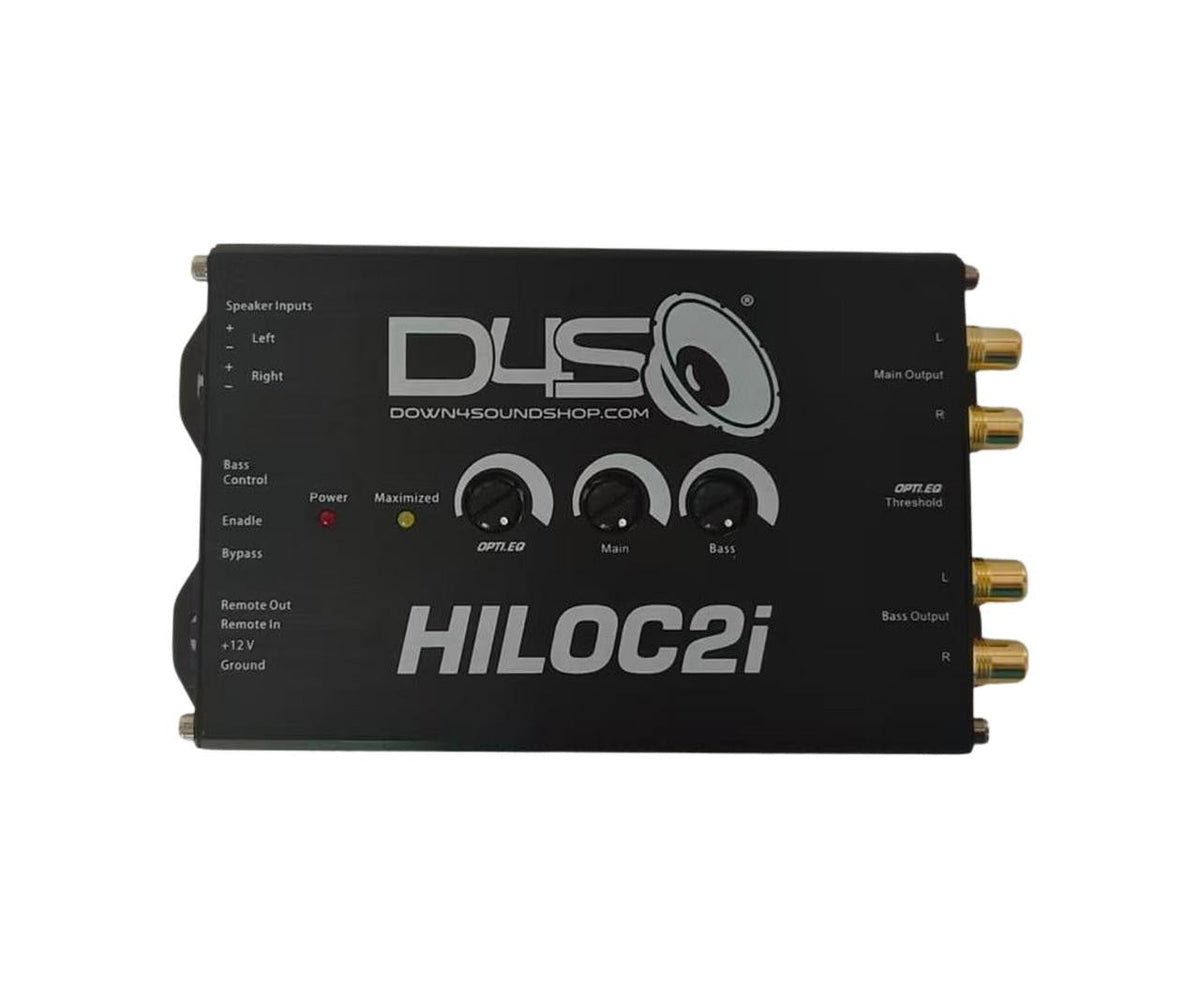 Down4Sound HI LOW 2i - Intelligent Car Audio 2CH Line Out with Clip Detection