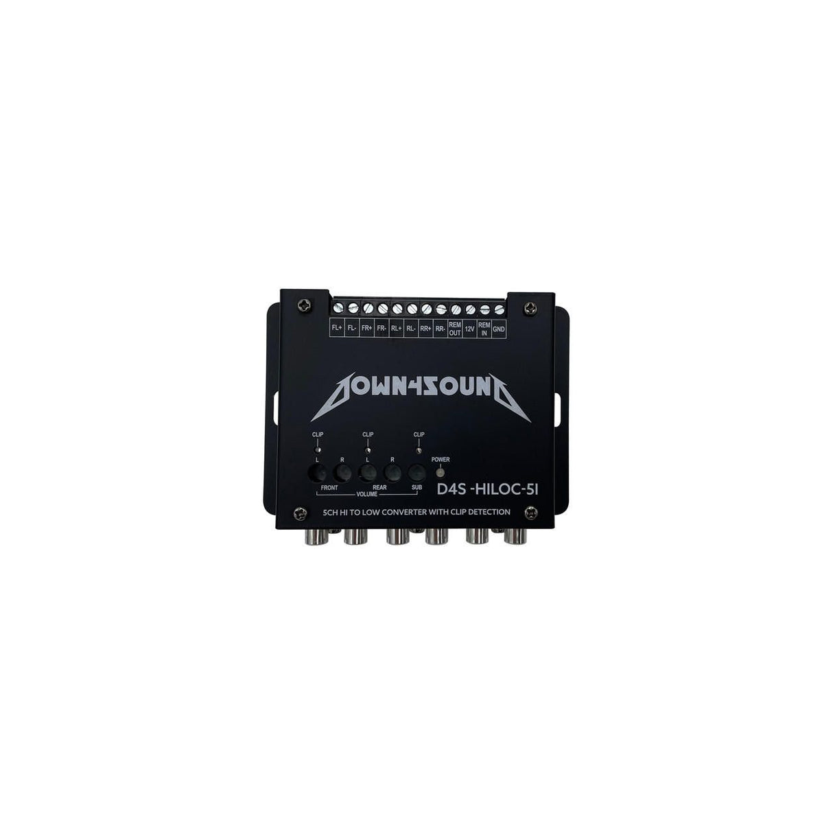 DOWN4SOUND HI LOW 5i - INTELLIGENT CAR AUDIO 5CH LINE OUT WITH CLIP DETECTION Down4Sound
