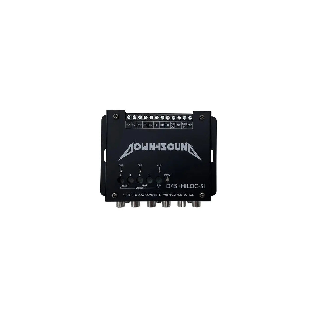 DOWN4SOUND HI LOW 5i - INTELLIGENT CAR AUDIO 5CH LINE OUT WITH CLIP DETECTION