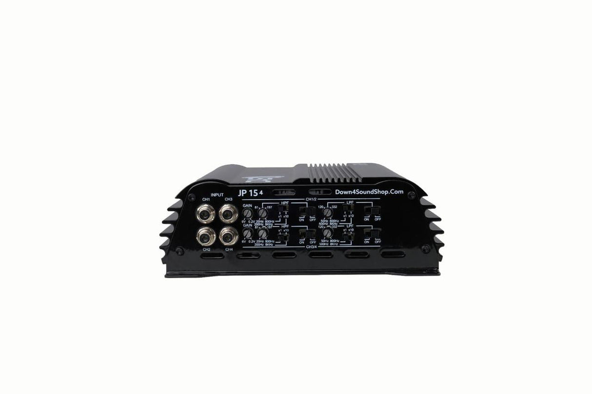 Down4Sound JP154 | 1000W RMS 4-Channel Amplifier Down4Sound