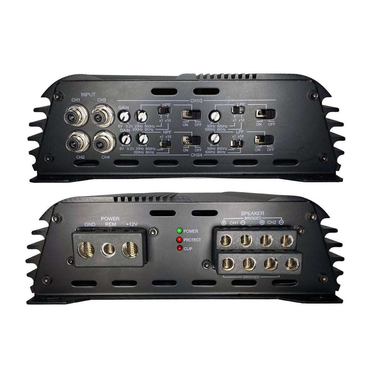 Down4Sound JP234 2000W 4-Channel Amplifier Down4Sound