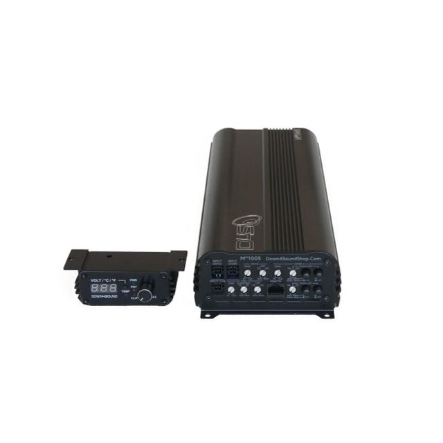 DOWN4SOUND MM1005 (MINI MAXX) - BLACK | 1100W RMS MINI 5 CH CAR AUDIO AMPLIFIER Down4Sound