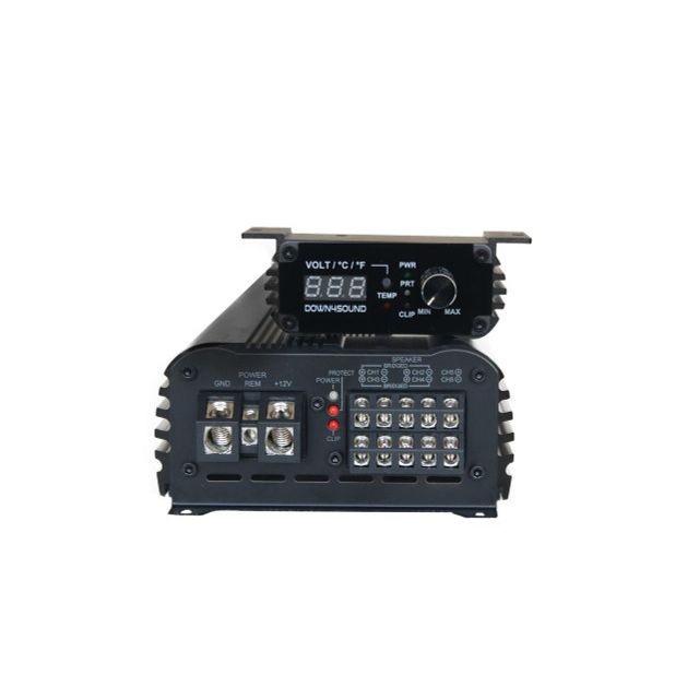 DOWN4SOUND MM1005 (MINI MAXX) - BLACK | 1100W RMS MINI 5 CH CAR AUDIO AMPLIFIER Down4Sound