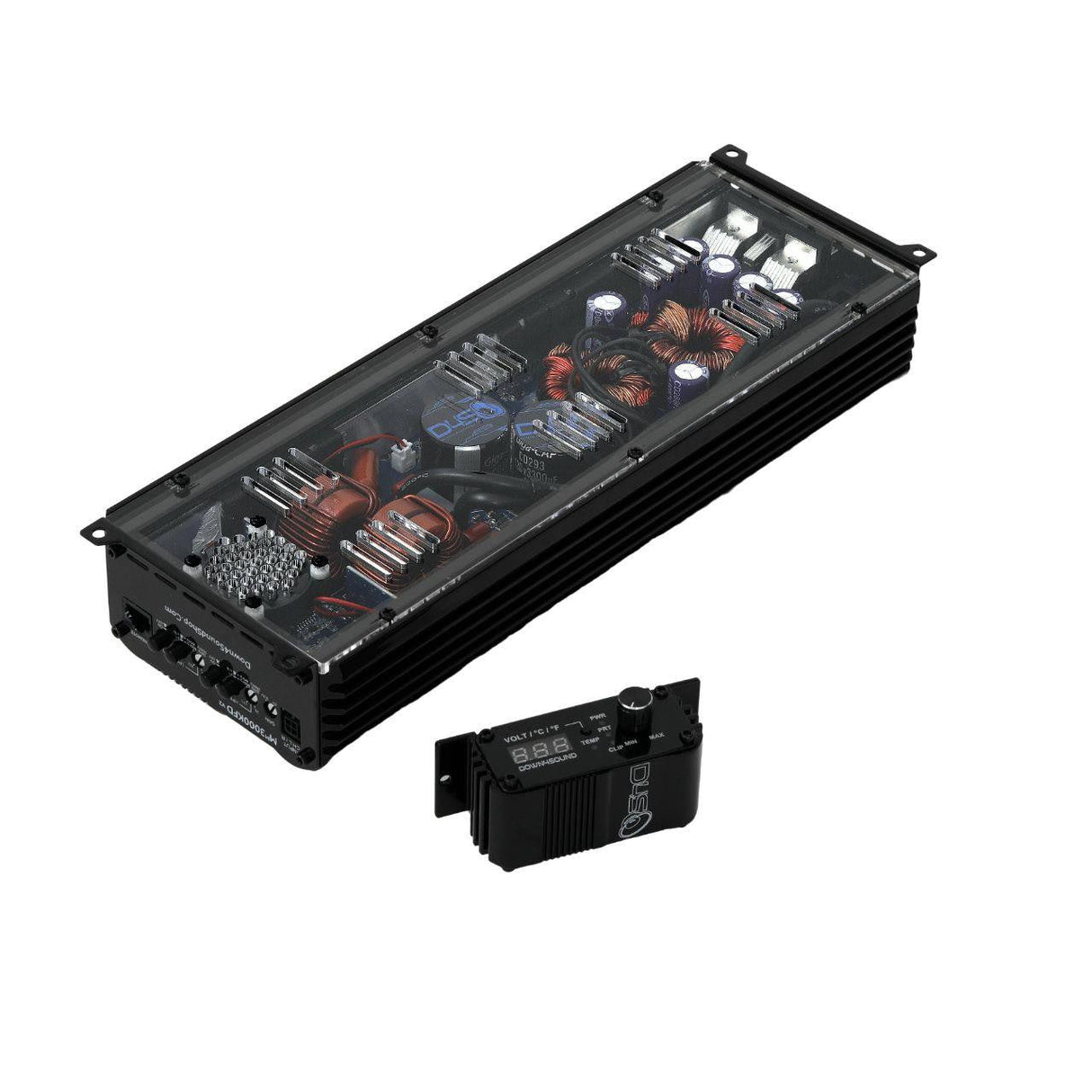 Down4Sound MM3000KFD V2 (MINI MAXX) 3000W RMS Mini Full Range Monoblock Amplifier