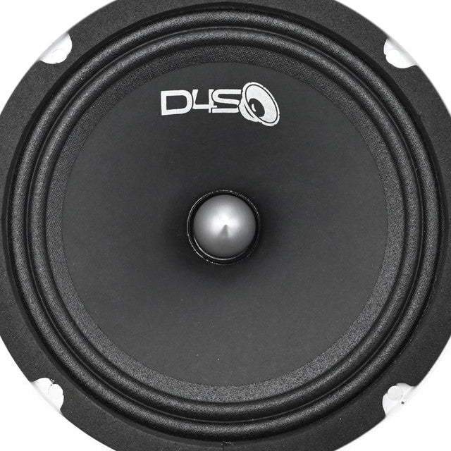 Down4Sound SFX65-4P 6.5" 200W RMS Midrange Speakers w/ Bullet 4-Ohm (Pair) Down4Sound