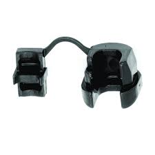 Jandorf Cord Protector, For: 12/3, 14/3, 16/2, 16/3, 18/2, 18/3 Ga Wire, Nylon, Black 2pk #61415 Jandorf