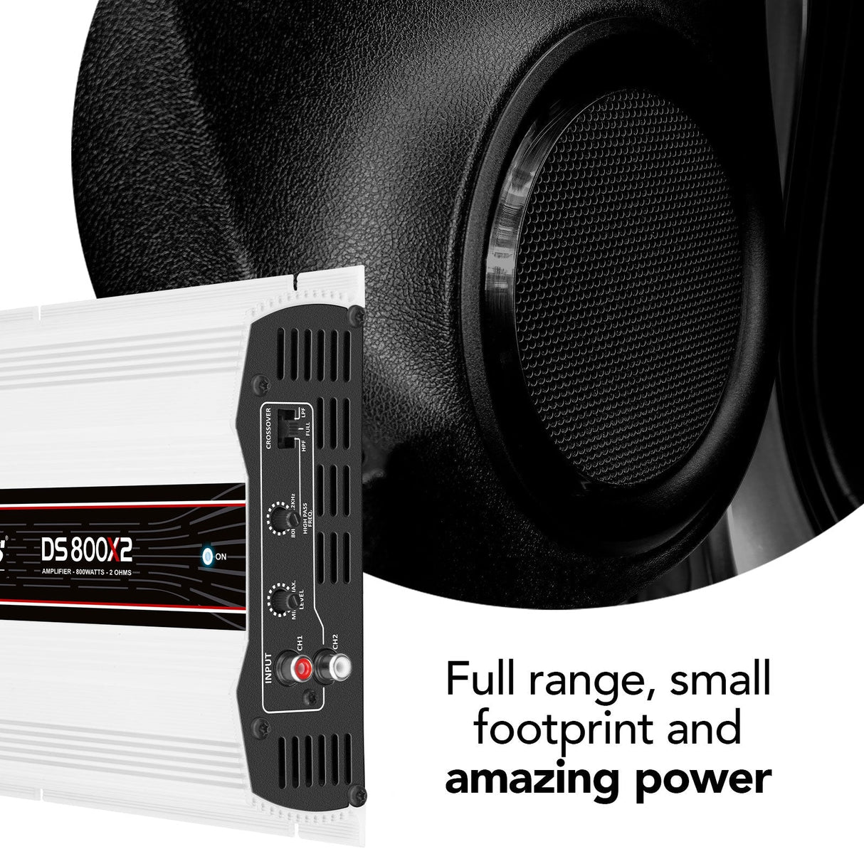 Taramps DS 800x2 Car Audio Amplifier Taramps US
