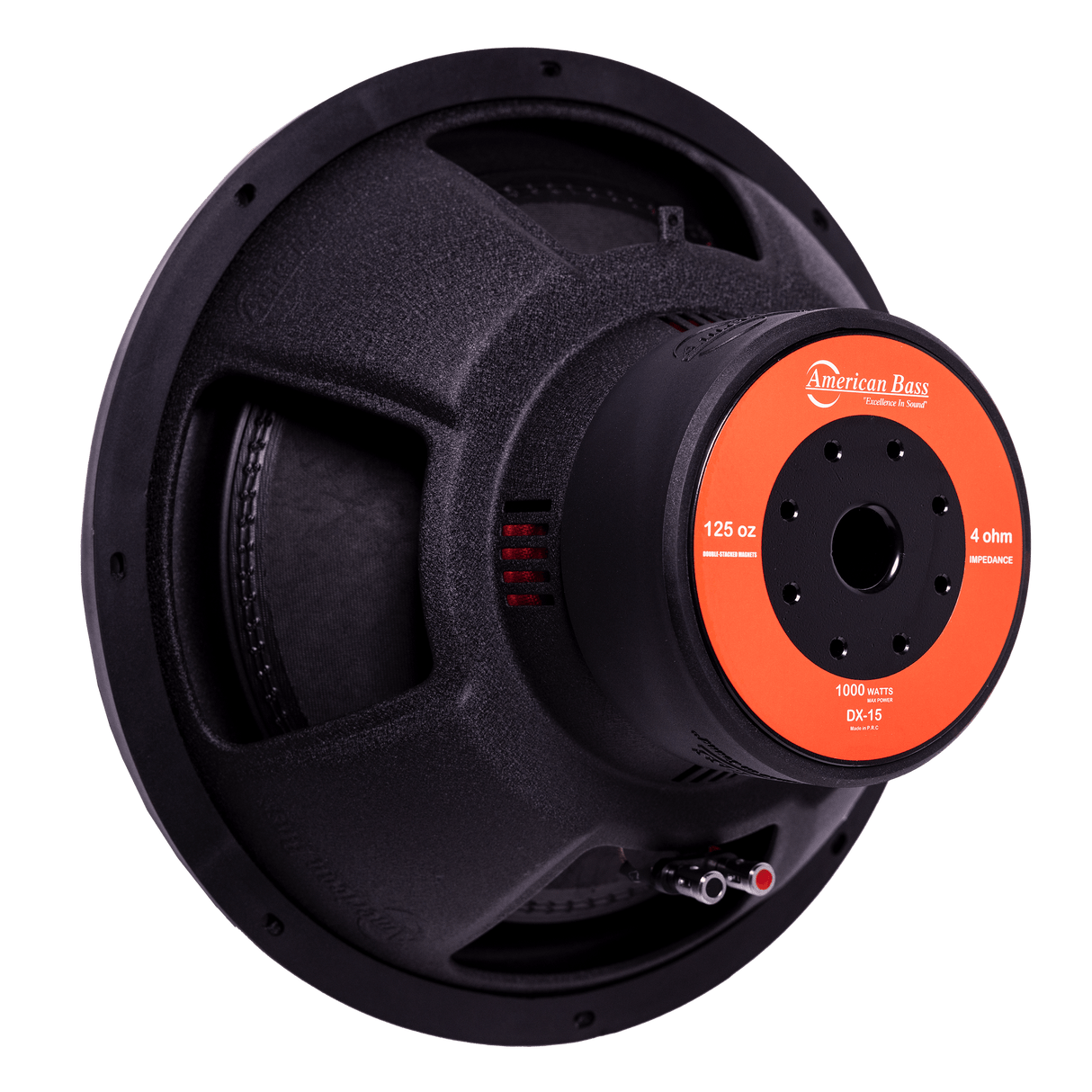 DX 15″ Car Subwoofer | 500 Watts RMS | Single Voice Coil 4 Ohm