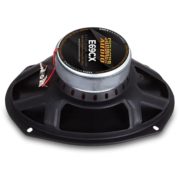 Sundown Audio E-69CX 6"x9" 100W Coaxial Speakers (Pair)