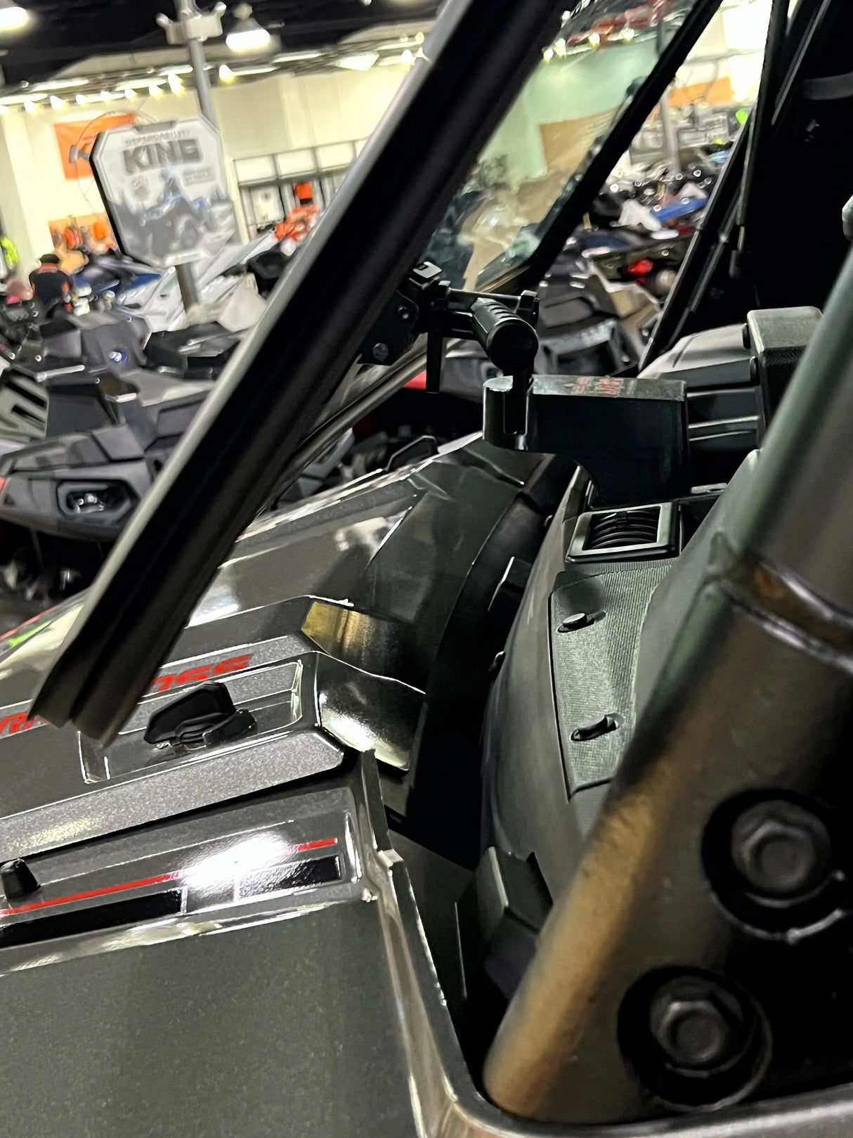 Polaris Ranger OEM full glass tipout windshield extender AxylBro Prints