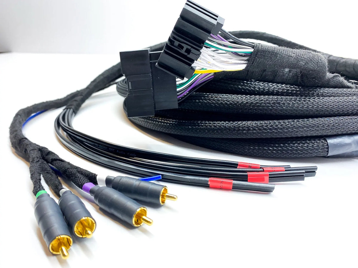 Ford Non-Amplified Factory Stereo T-Harness - 2015-2020 Plug-In Stereo & Sub Integration