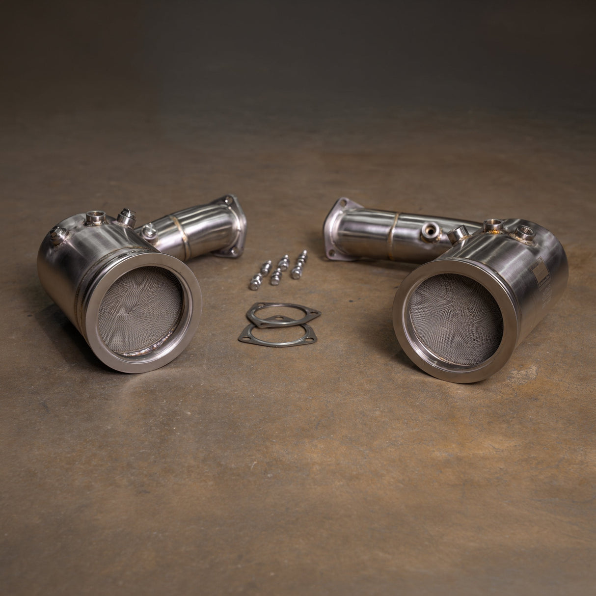 Bentley Bentayga V8 400 Cell Catted Downpipes Valvetronic Designs
