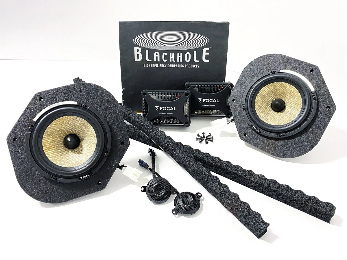Plug & Play Focal Flax EVO 2-Way Speaker Kit Upgrade Package for 2015-2026 F-150 and 2017-2026 SuperDuty (FOR OUR PLUG & PLAY PACKAGES ONLY)