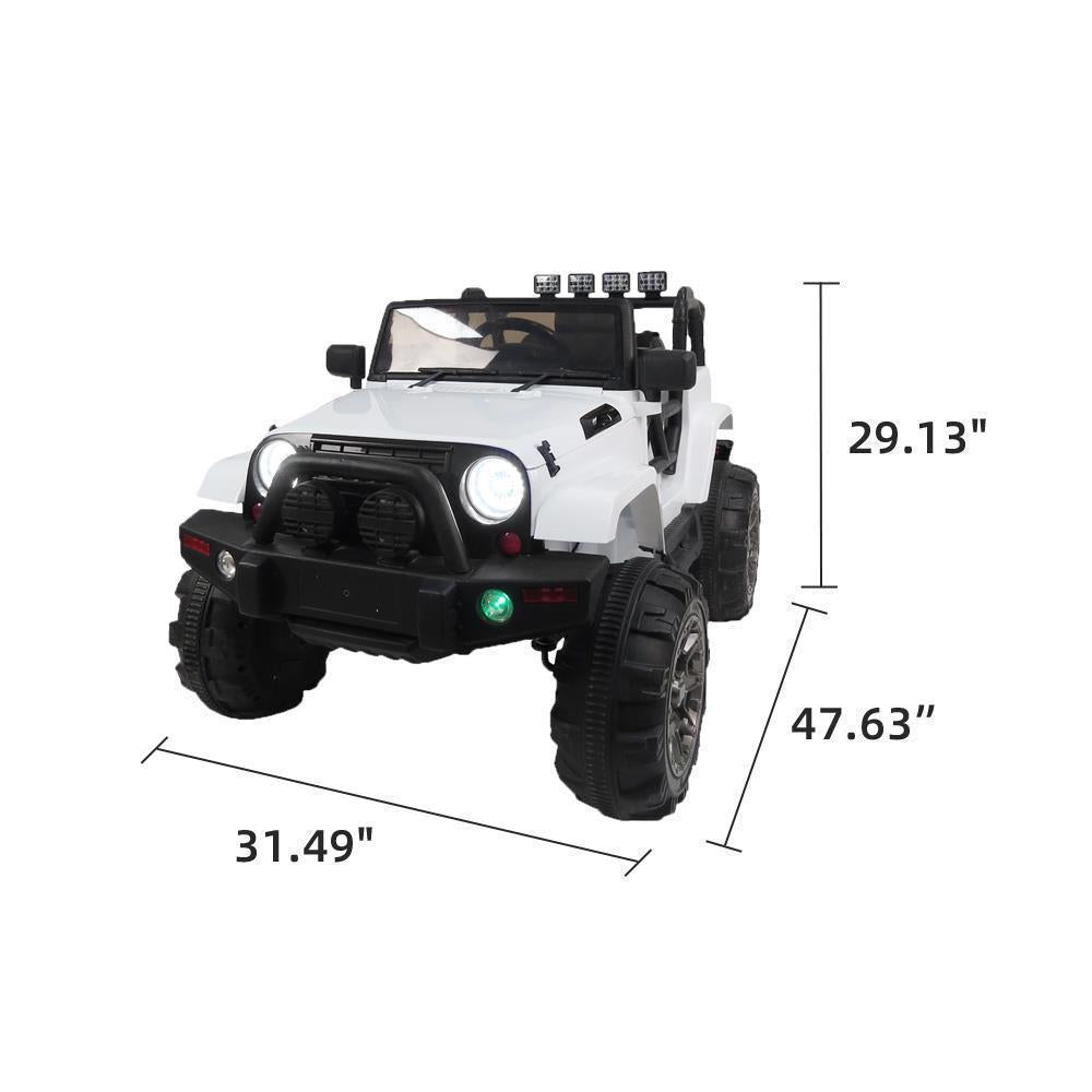 Electric 3-Speed Kids Ride On Truck with Remote Control - Perfect Gift for Young Drivers!