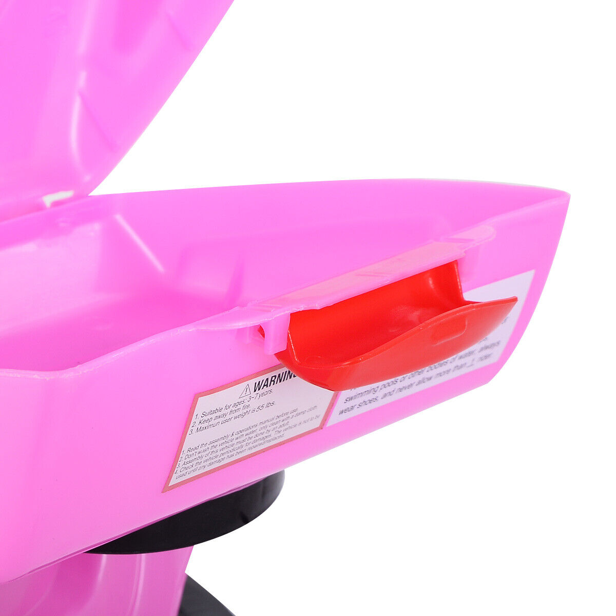 Electric 3-Wheel Ride On Motorcycle for Kids - 6V Battery Powered Bicycle for Christmas Fun