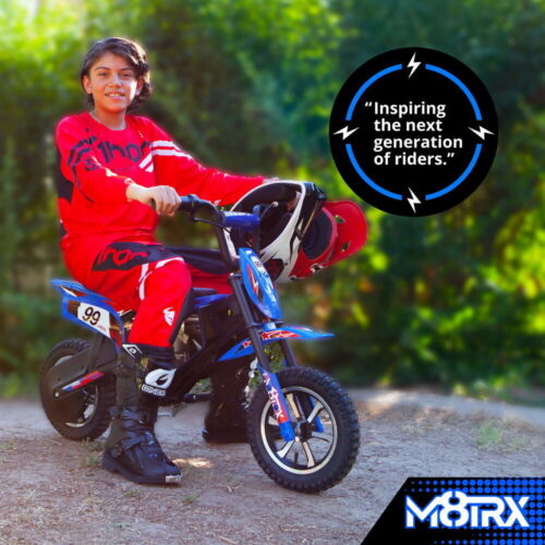 Powerful 24V Electric Dirt Bike for Kids and Teens - Ride On Toy Motorcycle